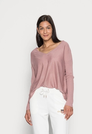 Pulls De Golf ANNA FIELD Anna Field Relaxed V-neck Violette Femme | GZP-4414568